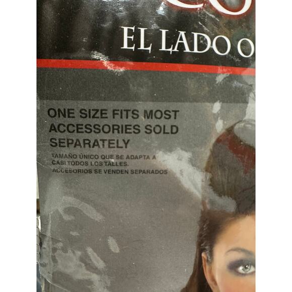 NEW Black Studded Goth Emo Whimsigoth Halloween Cosplay Corset Med - Picture 8 of 8